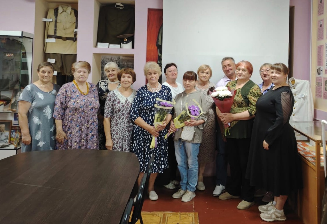 В Знаменском районном историко-краеведческом музее прошла встреча с ветераном боевых действий.