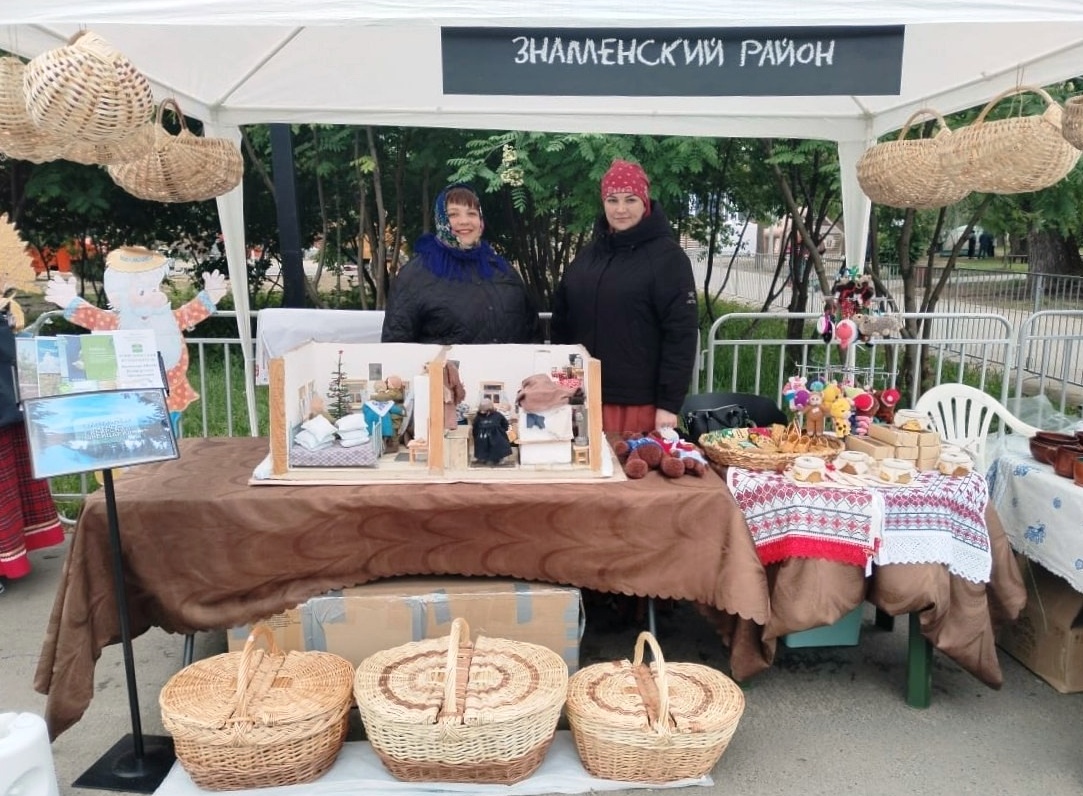 Участие знаменцев в выставке туристических возможностей региона.