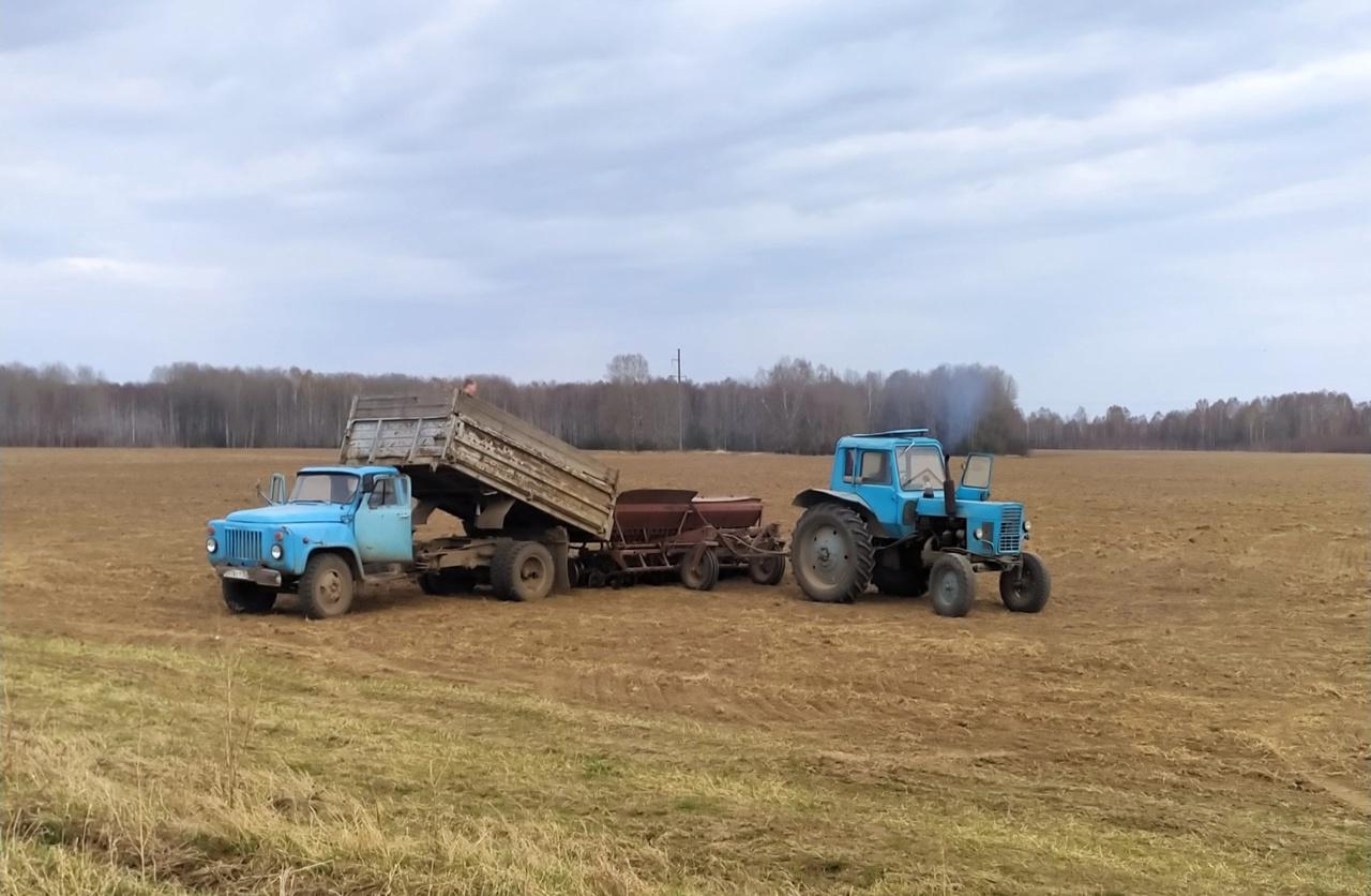 В Знаменском районе стартовала посевная кампания.